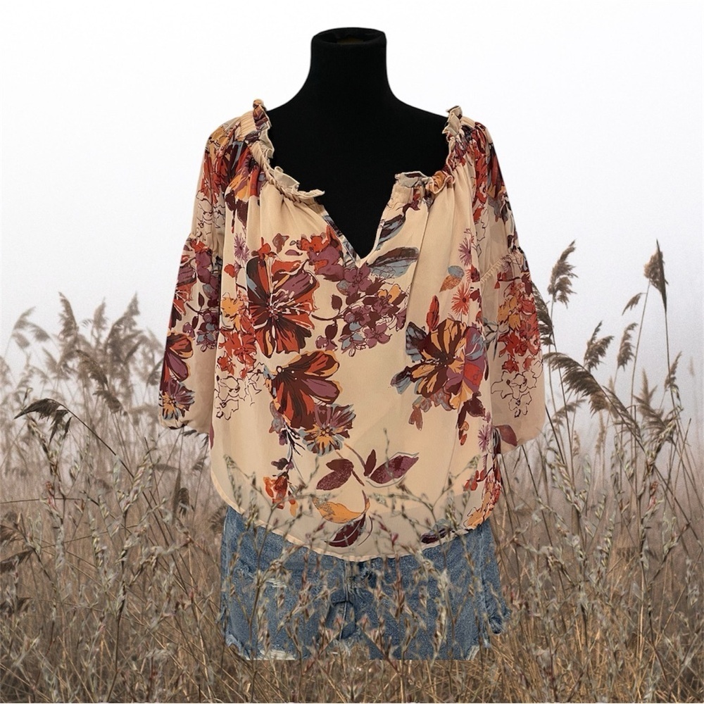 Altar’d State Boho Off Shoulder Top (S)